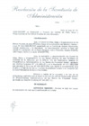 Vista preliminar de documento Resolución de la Subsecretaría de Administración N° 0246-2005-RE