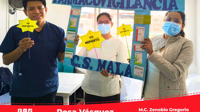 RIS Chilca Mala: VI Campaña Nacional de Farmacovigilancia y Tecnovigilancia convocada por la DIGEMID