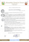 Vista preliminar de documento RESOLUCION DE ALCALDIA N° 031-2020-MDC-ALC