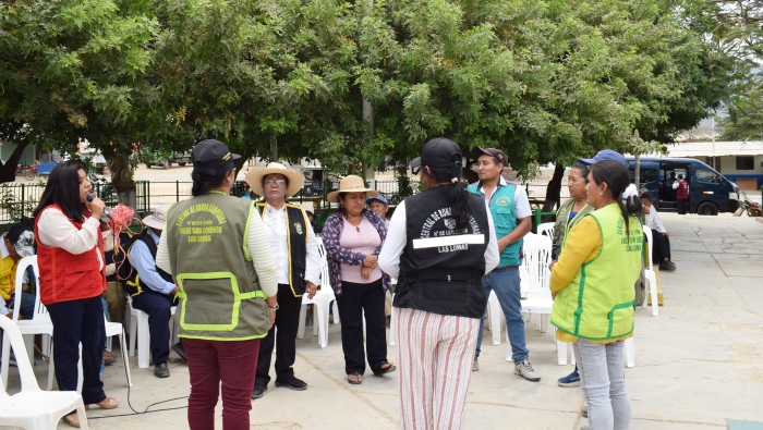 Población de Las Lomas conoció más sobre sus derechos y el trámite de los procesos judiciales