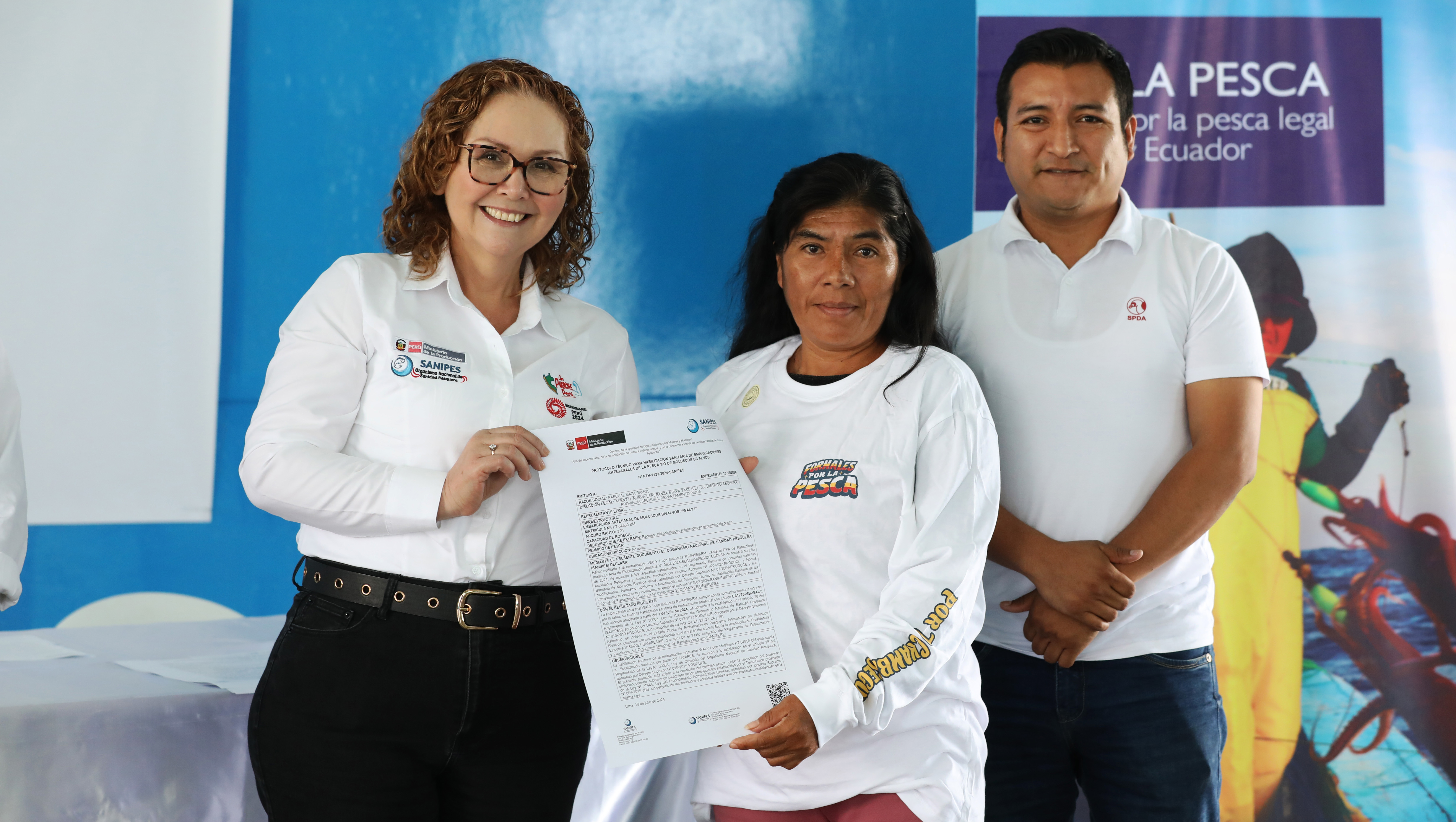 Piura: Sanipes otorga 45 habilitaciones sanitarias a armadores de embarcaciones artesanales en Sechura