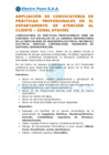 Vista preliminar de documento AMPLIACION DE CONVOCATORIA DE PRÁCTICAS PROFESIONALES EN ATC - AYAVIRI 