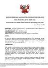 Vista preliminar de documento Resolución de la Unidad Registral N.° 402-2024-SUNARP/ZRIX/UREG