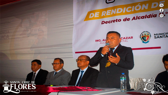 II Audiencia Pública de Rendición de Cuentas 2024 en Santa Cruz de Flores