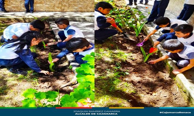 La Gerencia de Desarrollo Ambiental, a travΓ©s del Programa Municipal Educca, en conjunto con los docentes de la InstituciΓ³n Educativa Cristo Rey, organizΓ³ la Feria "Conciencia Ambiental y Cuidado de Γreas Verdes". Este evento tuvo como objetivo sensibilizar a los estudiantes sobre la importancia de proteger el medio ambiente y las Γ‘reas verdes en su comunidad.
π£Durante la feria, los alumnos participaron activamente en diversas actividades, como la elaboraciΓ³n de trabajos creativos utilizando materiales reciclables, demostrando su compromiso con la reducciΓ³n de residuos y la reutilizaciΓ³n de recursos. AdemΓ‘s, los estudiantes realizaron la siembra de plantas ornamentales, contribuyendo al embellecimiento y mantenimiento de los espacios verdes en su entorno escolar.
βLa iniciativa refuerza el trabajo colaborativo entre la Municipalidad Provincial de Cajamarca y las instituciones educativas, promoviendo valores ambientales en las nuevas generaciones y fomentando un futuro mΓ‘s sostenible para la ciudad.