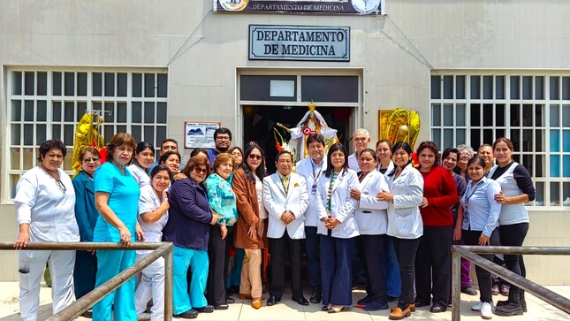aniversario del departamento de medicina