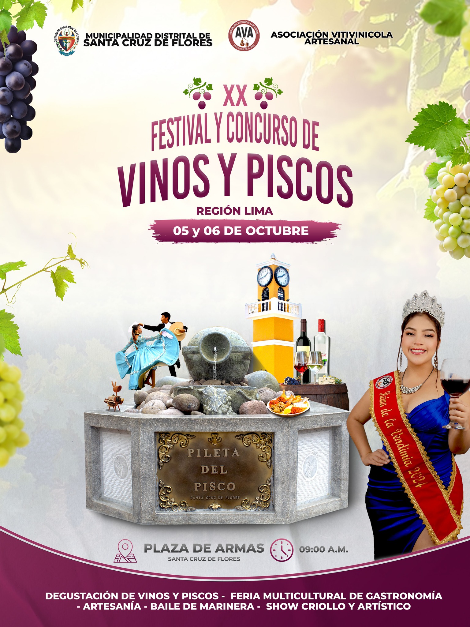 ¡Invitación Especial al XX Festival y Concurso de Vinos y Piscos!