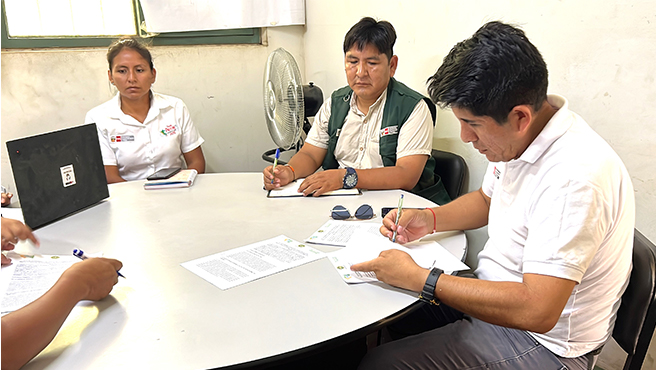 Cooperación interinstitucional PROVRAEM y Agencia Agraria Satipo