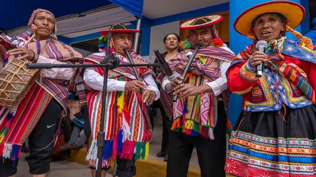 Primer encuentro de saberes productivos ancestrales en Cusipata.