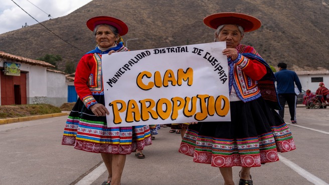 Primer encuentro de saberes productivos ancestrales en Cusipata.