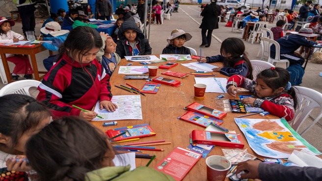 Concurso de dibujo y pintura Cusipata 2024