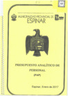 Vista preliminar de documento PRESUPUESTO ANALITICO DE PERSONAL