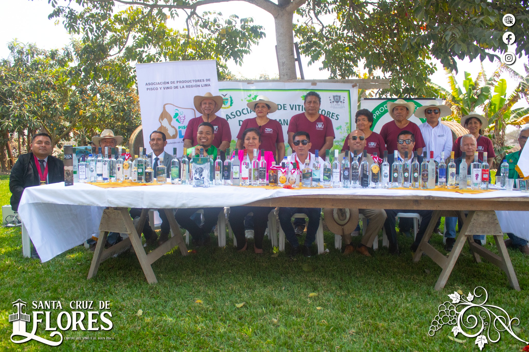 Santa Cruz de Flores presente en el VII Congreso Regional del Pisco "Alberto di Laura Viccina"