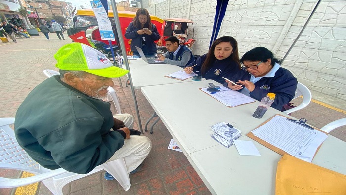 Programa "ULE A TU ALCALCE" acerca los programas sociales del Estado a la poblaciΓ³n vulnerable de Huaral