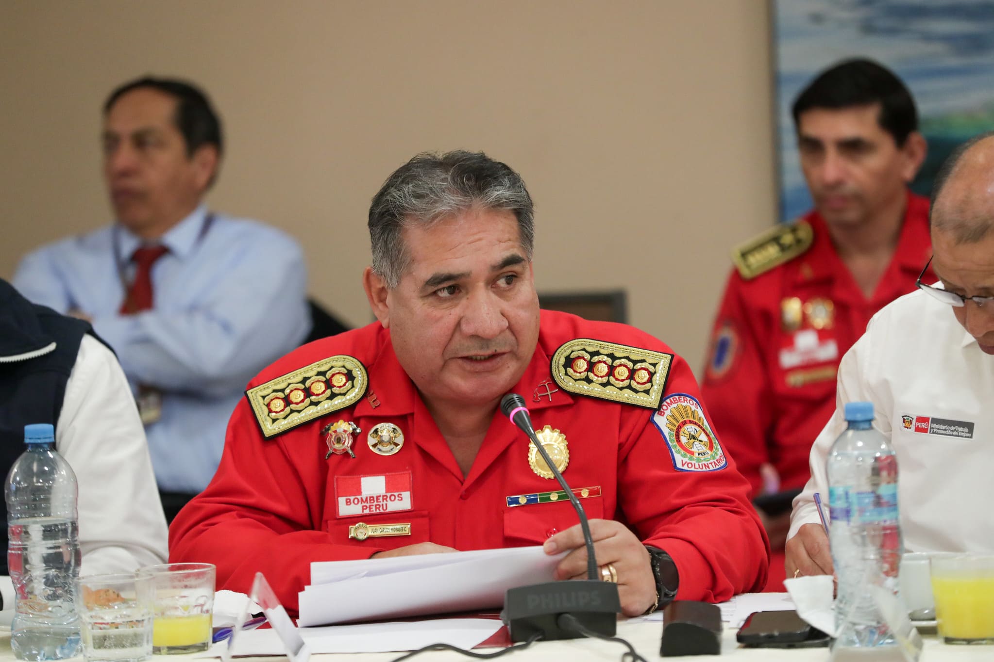 Conasec: Bomberos Voluntarios recibirán mayor presupuesto para equipamiento en la lucha contra incendios