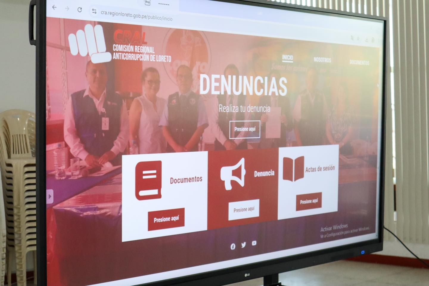 Regidora de la Municipalidad Distrital de Belén, Lina Arista López, participó de la reunión de la Comisión Regional Anticorrupción de Loreto