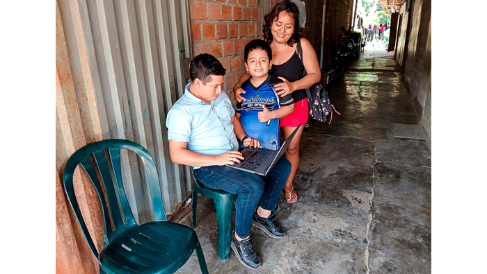 Visitas domiciliarias a las personas con discapacidad beneficiarias del "Programa Contigo".