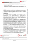 Vista preliminar de documento Resolución de Oficina de Administración N° 000272-2024-OA
