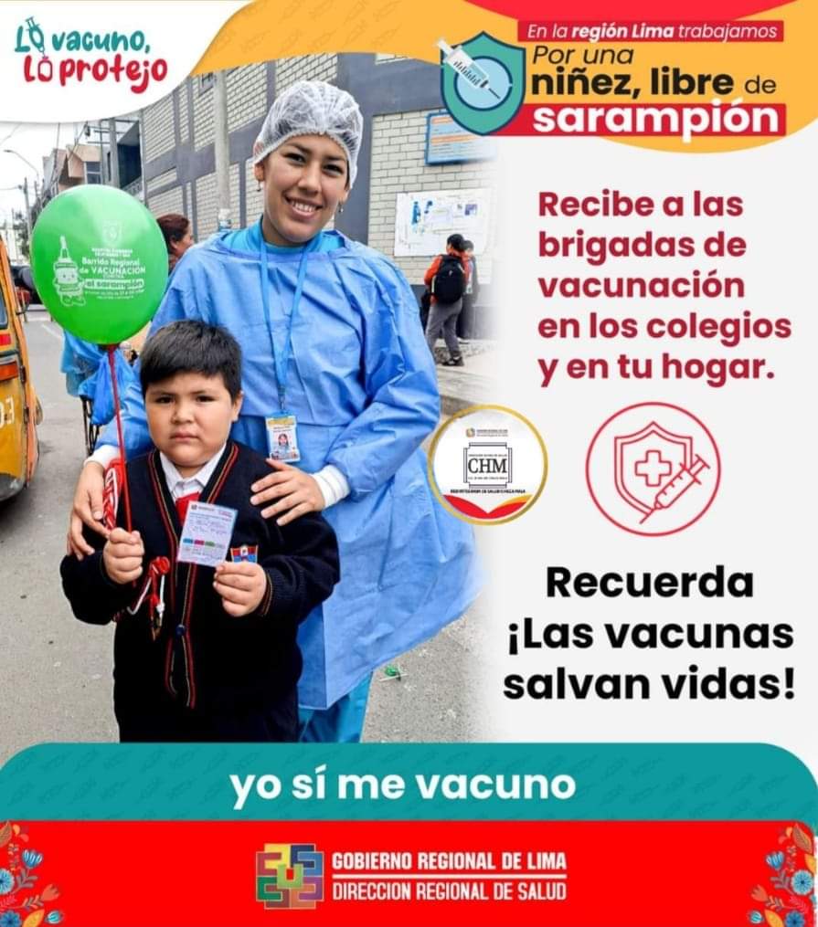 Brigadas de Vacunación contra el Sarampión en tu Comunidad