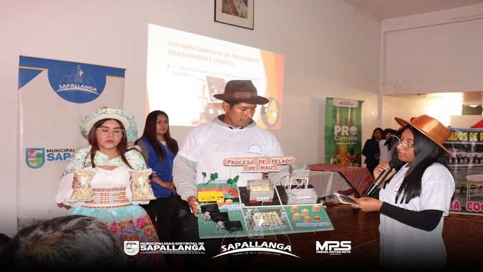 Exposición de planes de negocio del programa PROCOMPITE 2024
