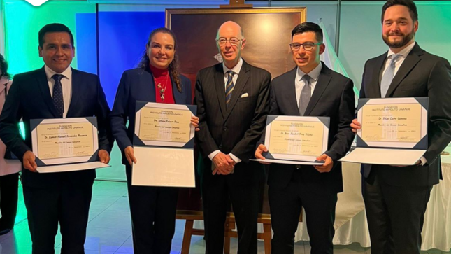 Cuatro oncólogos del INEN se incorporan al Consejo Consultivo de la Fundación Instituto Hipólito Unanue