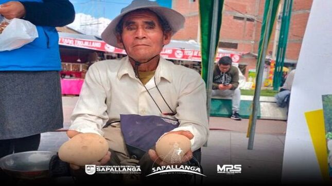 La Municipalidad Distrital de Sapallanga se hizo presente en la feria de la gratitud "CANITAS QUE EMPRENDE"