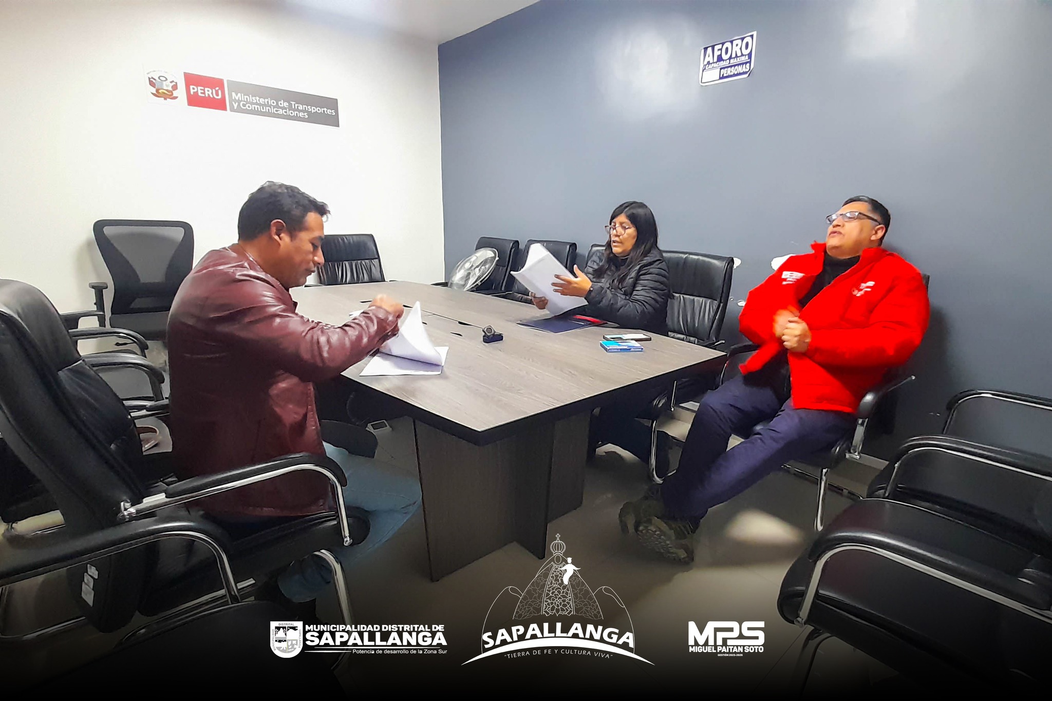Firma de Convenio PROVIAS (puentes para Sapallanga).