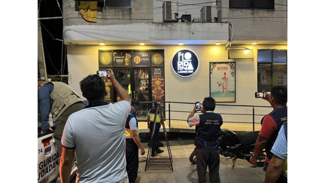 Operativo Inopinado Denominado "Locales Nocturnos".