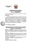 Vista preliminar de documento ORDENANZA REGIONAL N°519-AREQUIPA