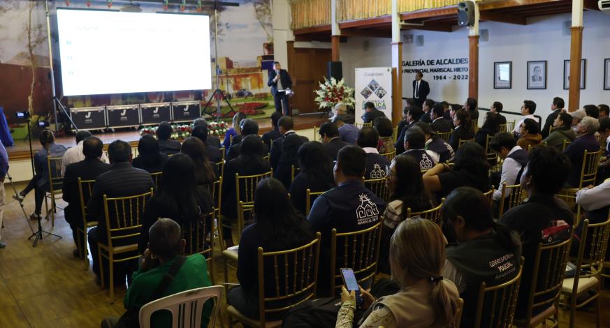 La Municipalidad Provincial de Mariscal Nieto realizó la II Audiencia Pública Municipal de Rendición de Cuentas 2024 en el Centro Cultural Santo Domingo.