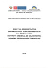 Vista preliminar de documento DIRECTIVA ADMINISTRATIVA N° 002 ORGANIZACION Y FUNCIONAMIENTO DE LAS BRIGADAS DEL INSM HD-HN