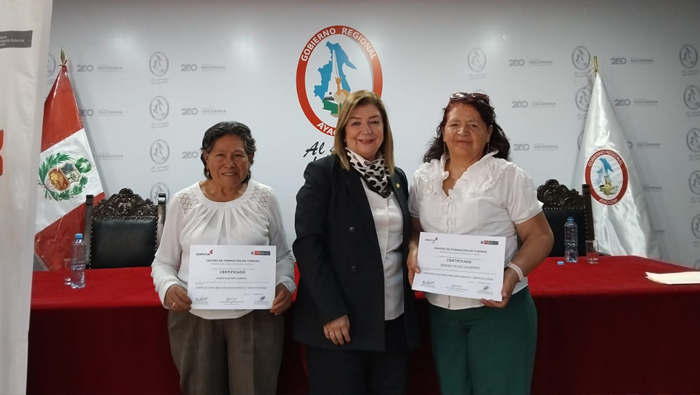 CENFOTUR certificó a 243 colaboradores de empresas turísticas en Ayacucho