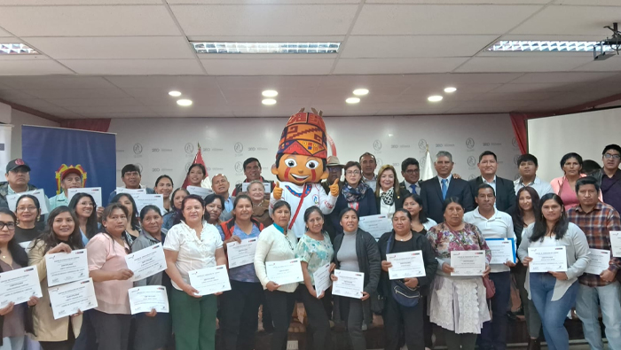 CENFOTUR certificó a 243 colaboradores de empresas turísticas en Ayacucho