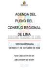 Vista preliminar de documento AGENDA DE SESIÓN DE CONSEJO REGIONAL N° 027-2024-CR/GRL