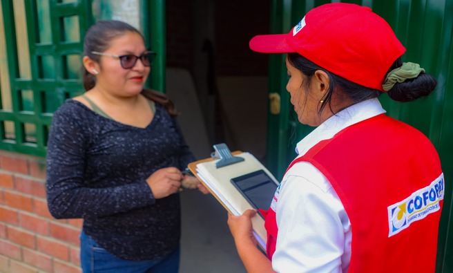 Del 4 al 30 de octubre, campaña "Lote empadronado, título anhelado", busca empadronar a familias que aun no han culminado la titulación de sus viviendas.