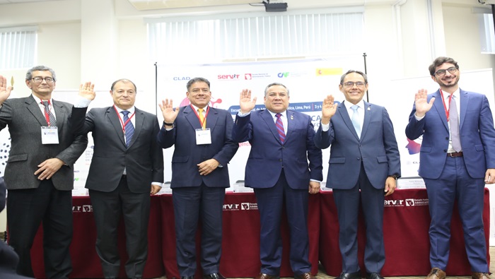 Vicepresidente del TC Helder Domínguez participó en Encuentro Iberoamericano: "Género e inteligencia artificial en la formación del empleado público"