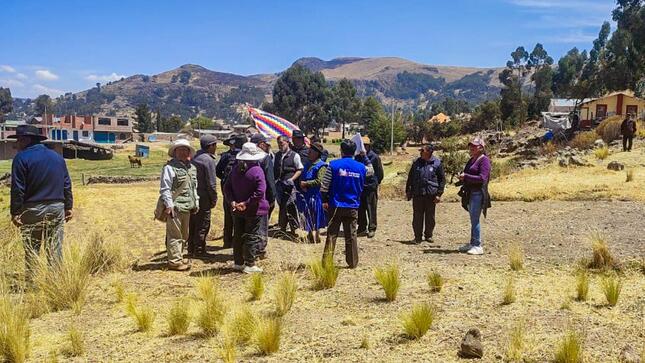 Intervención ante protesta en Puno