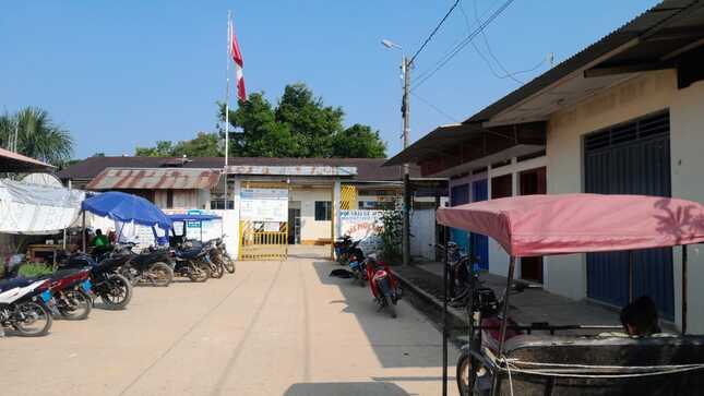 Fachada del Centro de Salud San Lorenzo
