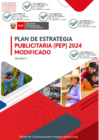 Vista preliminar de documento Plan de Estrategia Publicitaria (PEP) 2024 Modificado