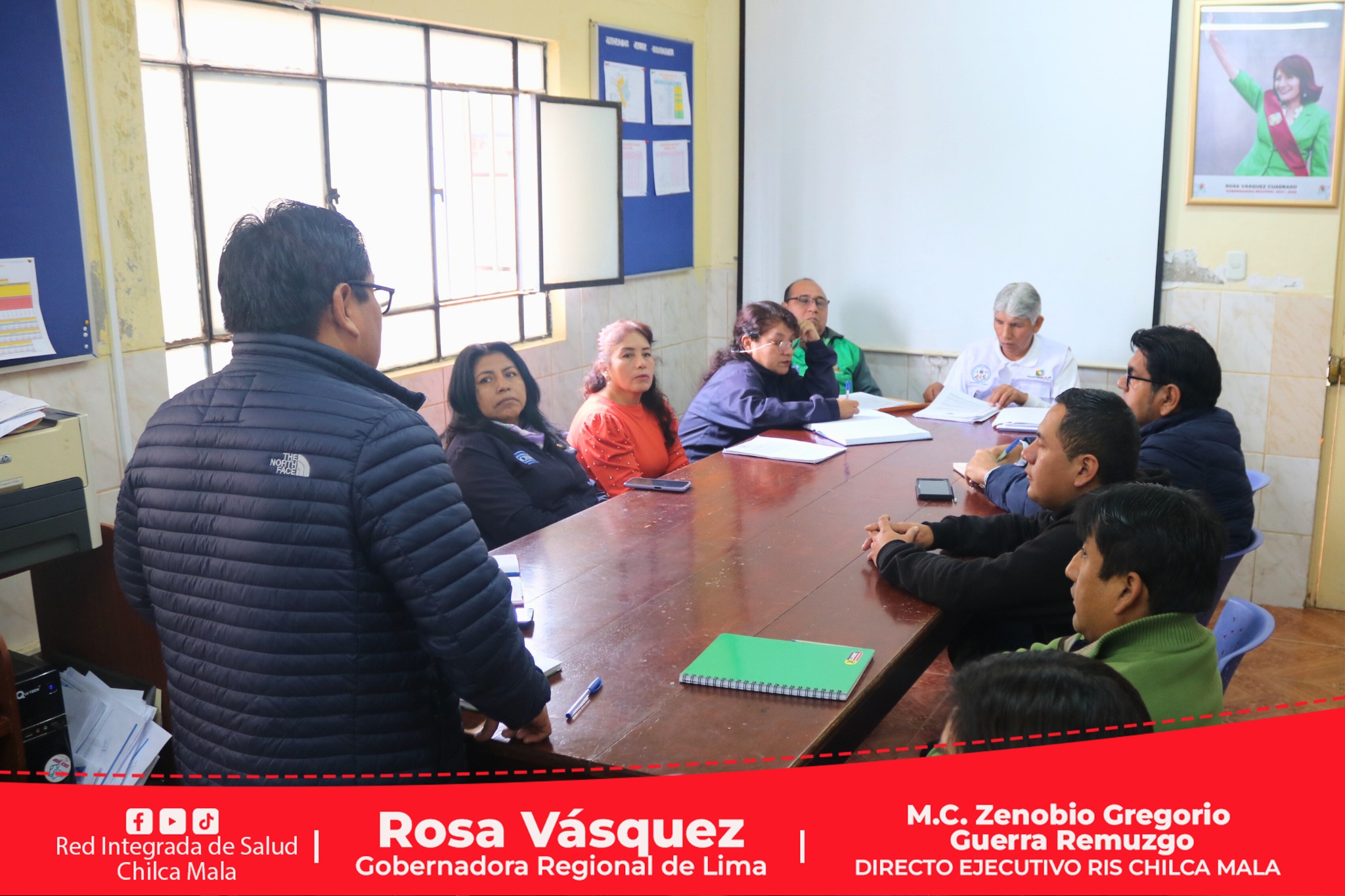 Se llevó a cabo reunión con el Sindicato de Profesionales Técnicos Asistenciales de la RIS Chilca Mala.