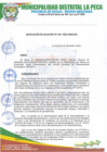 Vista preliminar de documento Plan Estratégico Institucional La Peca 2024-2028