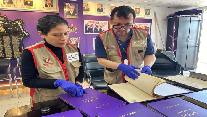 Ministerio de Cultura declaró Patrimonio Cultural a documentos de la Octava Cuadrilla de Cargadores del Señor de los Milagros de Nazarenas