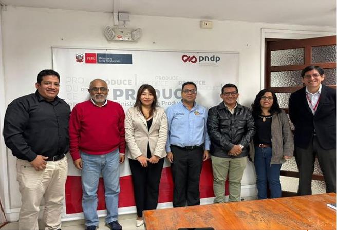 Reunión de coordinación con los representantes del Programa Nacional de Diversificación Productiva del Ministerio de la Producción