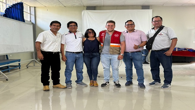Especialistas de la UGEL Bellavista participantes del Taller.