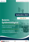 Vista preliminar de documento Boletín Epidemiológico - Setiembre-2024
