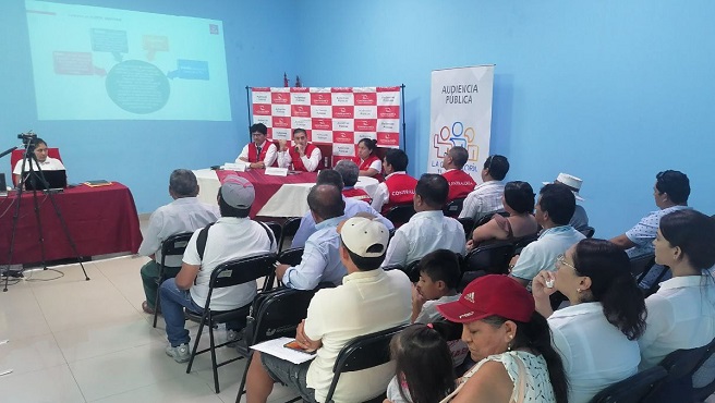 Cajamarca.- La Contraloría General invita a la ciudadanía y sociedad civil de los distritos de la provincia de San Miguel a presentar alertas y/o denuncias sobre presuntas irregularidades en obras públicas, contrataciones, ejecución presupuestal, entre otros, así como deficiencias en servicios públicos, durante la audiencia pública virtual “La Contraloría te escucha” que se realizará el jueves 10 de octubre.