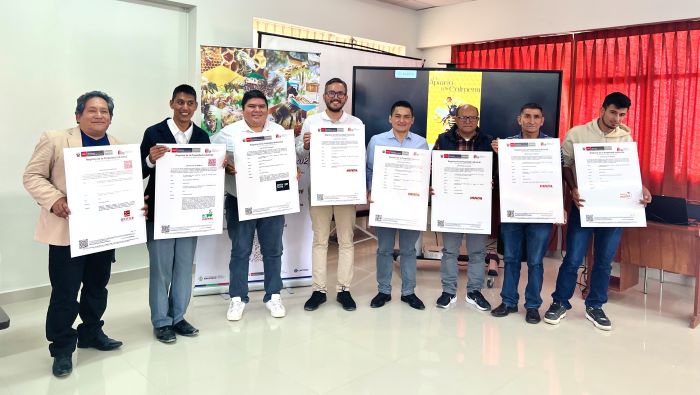 En el marco del 1er Encuentro Regional de Apicultura Amazonas 2024.