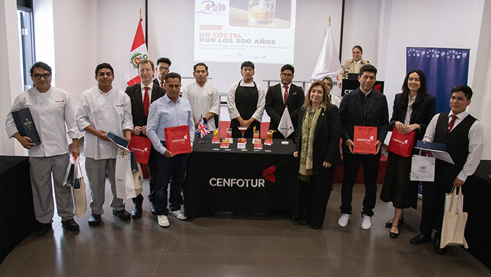 Concurso "Un Cóctel por los 200 años" celebra la amistad y creatividad entre Perú y el Reino Unido