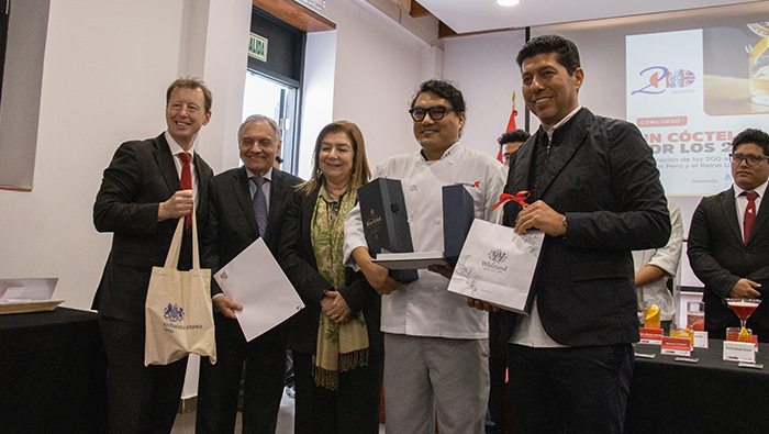 Concurso "Un Cóctel por los 200 años" celebra la amistad y creatividad entre  Perú y el Reino Unido