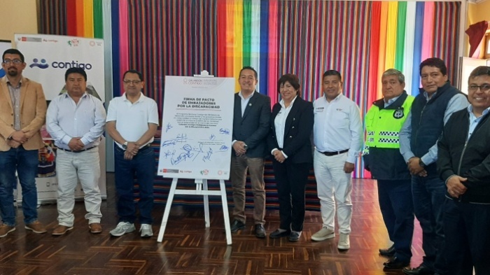 Programa Contigo y GORE Cajamarca se unen para impulsar acciones a favor de personas con discapacidad